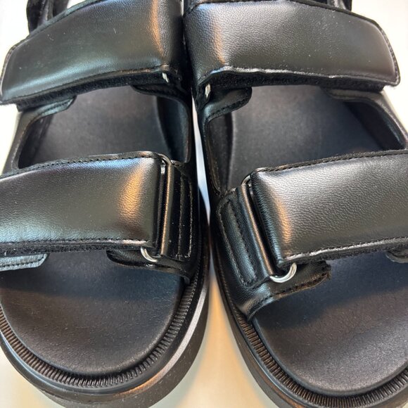 NEW Sister Soeur Paloma Chunky Platform Sandals Black EU 40 Lug Sole - Picture 6 of 9